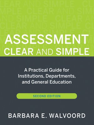 cover image of Assessment Clear and Simple